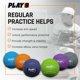 thumbnail image 5 of Plyoballs SHOP PLAY 9 – Set de 6 pelotas de béisbol con peso, 5 of 7