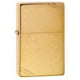 thumbnail image 1 of Mechero De Bolsillo Vintage De Latón Cepillado Con Barras, 1 of 6
