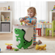 thumbnail image 1 of Canasto Organizador de Juguetes Infantil  Dinosaurio Plegable 46x44 cm Cesta de Ropa, 1 of 7