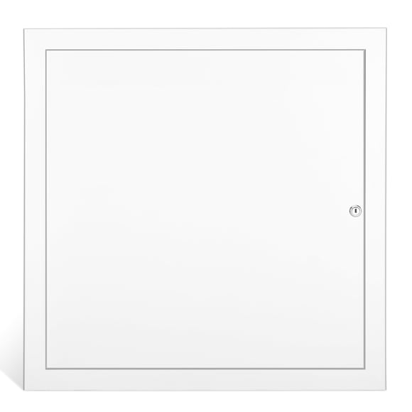 Panel de acceso Fancat engrosado de 1 mm 40 x 40 cm para tablaroca con pestillo