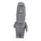 thumbnail image 1 of 1 Pieza De Estatua Antigua De La Isla De Pascua, Decoración Monolítica Para Adornos De Mesa., 1 of 5