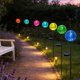 thumbnail image 2 of Luces solares de jardín HOOEN pack de 6 multicolor impermeables, 2 of 8