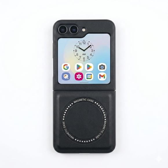 Carcasa Samsung Galaxy Z Flip 6 Aro Magsafe negra