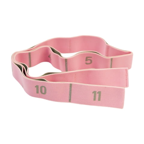 Ioensy - Banda De Resistencia Para Ejercicios De Yoga, Estiramientos, Gimnasio, Pilates, Entrenamiento, Color Rosa