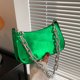 thumbnail image 5 of Bolso pequeño cuadrado con cremallera informal y contraste de moda de nueva tendencia, bolso de mano de cuero artificial sencillo, 5 of 5