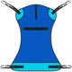 thumbnail image 1 of Patient Lift Sling Malla Para Todo El Cuerpo Para Ducha 400 Libras, 1 of 9