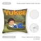 thumbnail image 5 of Yukee Fundas de almohada de terciopelo con tema, regalos de funda de almohada, decoración para el hogar, cojín de lanzar, regalo de cumpleaños para fans y parejas.50*50cm., 5 of 6