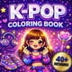 thumbnail image 1 of Libro para colorear K-Pop publicado de forma independiente para niños y adultos, 1 of 1