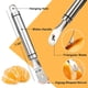 thumbnail image 2 of Pelador de alimentos COKSDUPID de acero inoxidable para cítricos, 2 of 6