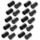 thumbnail image 5 of 10 pares de tapones para las puntas de los tacones altos, de poliuretano negro, para reparación de zapatos, diámetro interior de 11 mm, 5 of 11