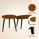 thumbnail image 5 of Set de Mesas de Centro Nido - Diseño Moderno de Madera y Metal, 5 of 7