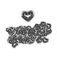 thumbnail image 3 of 80 Piezas Beads De Corazón Acrílico Amor Beads Para El Corazón Para Proyectos Collar Colgante Negro, 3 of 5