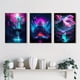thumbnail image 4 of 3pcs Japanese Nature Landscape Wall Art Posters, Cherry Blossom Poster And Print, For Living Room Home Decor, No Frame, 4 of 4