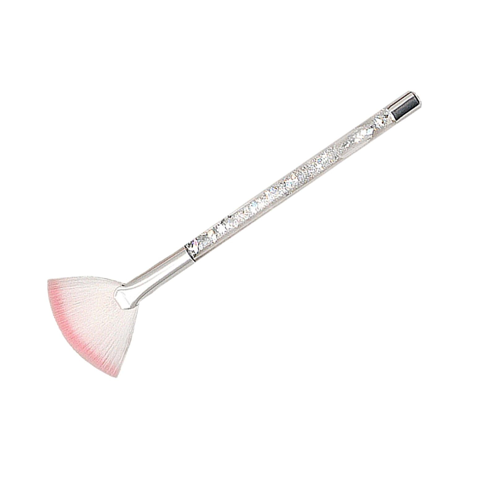 Magideal - Pincel De Maquillaje Para Base De Sombra De Ojos, Suavidad Y Durabilidad Garantizadas , Plata Argén