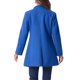 thumbnail image 3 of INSPIRE CHIC Abrigo de Mujer de Largo Medio con Cuello Mao, Abotonado, Abrigo de Invierno con Bolsillos Inclinados y Forro Completo Azul Marino XS, 3 of 6