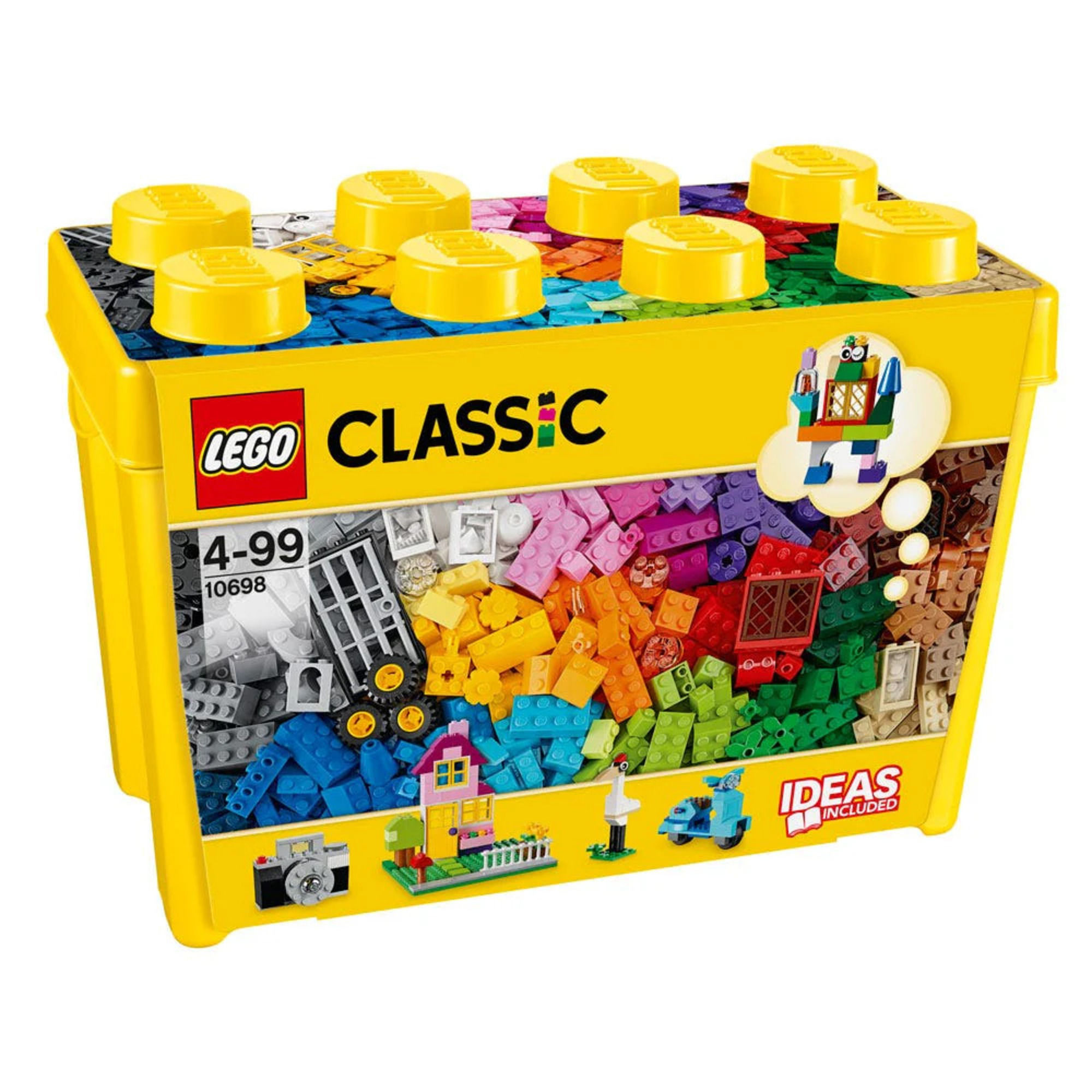 Bloques De Construcción Caja Grande De Ladrillos Creativos Lego