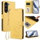 thumbnail image 2 of Funda de Gato tipo Libro para Samsung Galaxy S23, Amarillo, 2 of 6