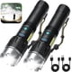 thumbnail image 1 of Linterna recargable 200000 Luhombress 2 Pack Linterna LED súper brillante Linterna potente recargable por USB de alta Luhombres con 7 modos Zoomable Linterna impermeable más brillante Campi de emergen, 1 of 6