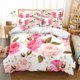 thumbnail image 1 of Flower Bedding Set Duvet Cover Set Bedding Digital Printing Bed Linen Size Bedding Set Fashion Design Bed Sheets, 1 of 5