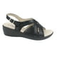 thumbnail image 1 of Sandalia Chalada Mujer Lupe-83 Negro Casual, 1 of 6