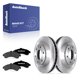 thumbnail image 1 of Kit de frenos AutoShack 305 mm con discos y pastillas cerámicas, 1 of 7