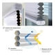 thumbnail image 2 of Cortina Honeycomb Termo-acústicas Gris 160x160cm, 2 of 3