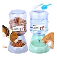 Citohome - Pack 2 Dispensador Agua / Comida Para Gatos Y Perros Mascota