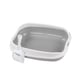 thumbnail image 5 of Caja De Arena Para Gatos Caja De Arena Para Gatos Contenedor De Arena Para Gatos Bandeja De Arena Para Mascotas Con Parte Superior Abierta Gris, 5 of 5