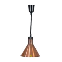 Bothyi - Lámpara Calentadora De Alimentos Lámpara Calentadora De Alimentos Para Buffet Pollo Frito Buffet De Comida Frita Bronce