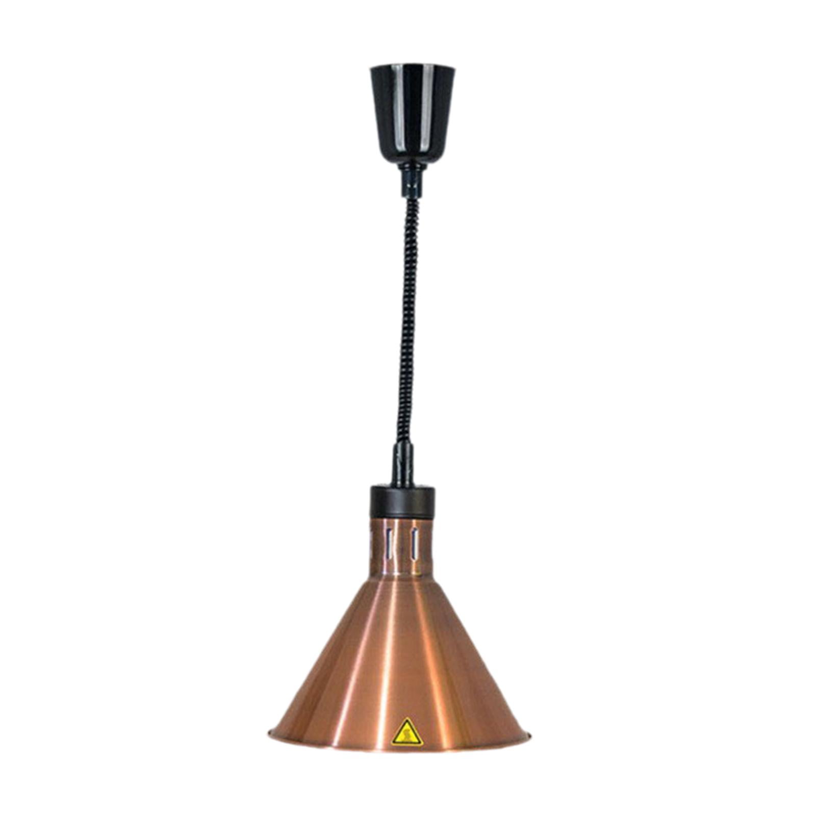 Bothyi - Lámpara Calentadora De Alimentos Lámpara Calentadora De Alimentos Para Buffet Pollo Frito Buffet De Comida Frita Bronce