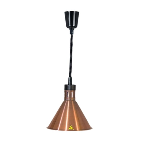 Bothyi - Lámpara Calentadora De Alimentos Lámpara Calentadora De Alimentos Para Buffet Pollo Frito Buffet De Comida Frita Bronce