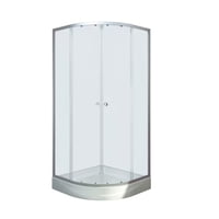 Doer - Shower Curvo 80X80X200Cm Satin