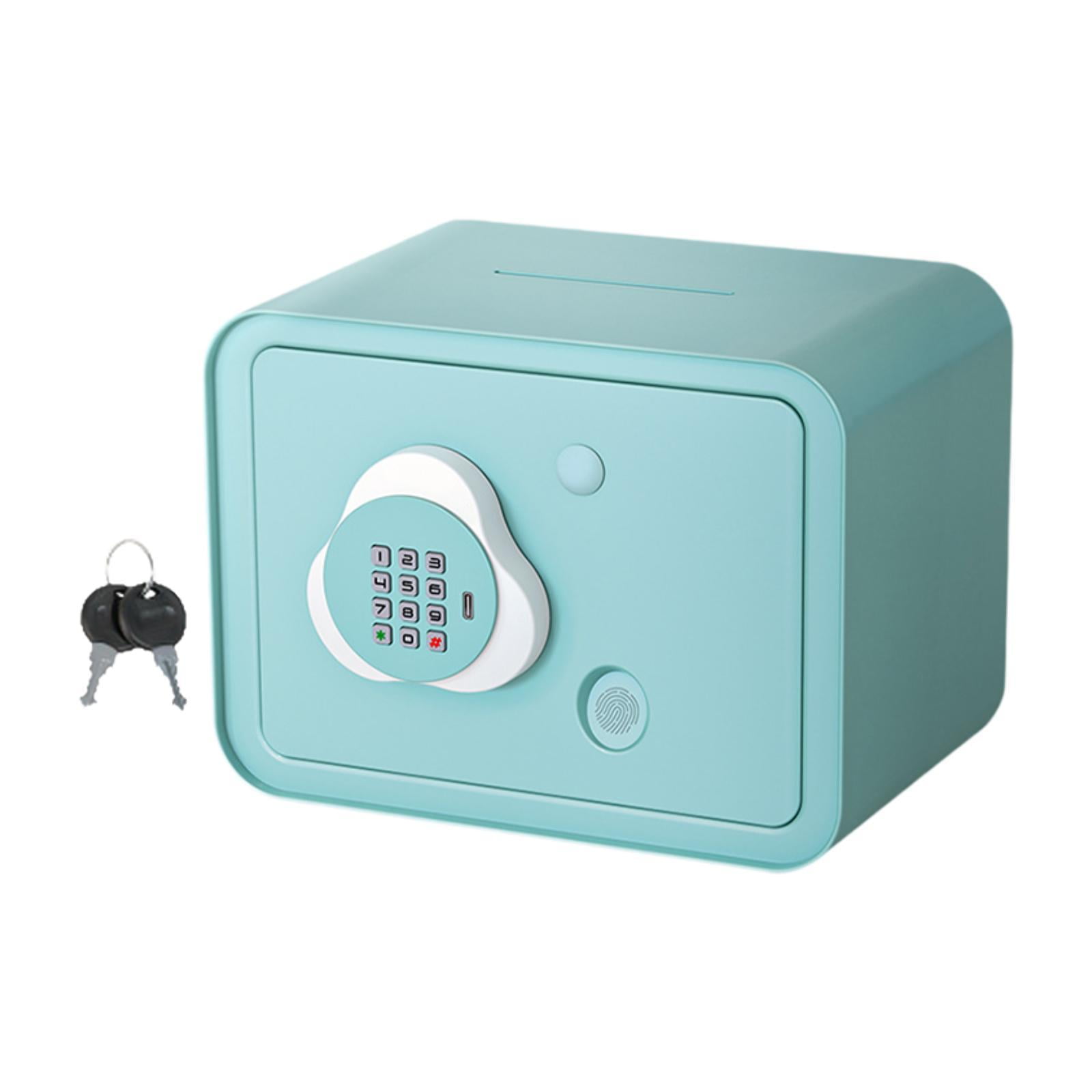 Magideal - Caja Para Ahorrar Dinero, Alcancía, Fácil De Usar, Regalos Para Niños Y Niñas, Tarro Para Ahorrar Dinero, Alcancía Para Cumpleaños, Acción De Gracias, Verde