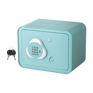 Magideal - Caja Para Ahorrar Dinero, Alcancía, Fácil De Usar, Regalos Para Niños Y Niñas, Tarro Para Ahorrar Dinero, Alcancía Para Cumpleaños, Acción De Gracias, Verde