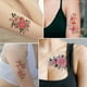 thumbnail image 2 of 12 sheets Waterproof Flower Tattoo Sticker for Women - Lasts 2-5 Days - Perfect for 1/4 Arm Temporary Tattoos, 2 of 2