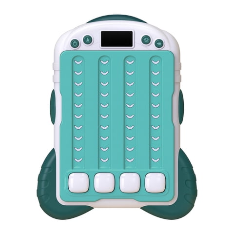 Fliperex - Juguete Sensorial Electronico Reflejos Y Ritmo Regalo Niños Verde