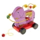 thumbnail image 3 of Madera Animal Pull Toy Bebé Educativo Bead Maze Coaster Circle Elephant, 3 of 5