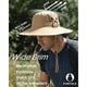 thumbnail image 3 of Sombrero FURTALK UPF de ala ancha de 9,5 cm para pesca, 3 of 3