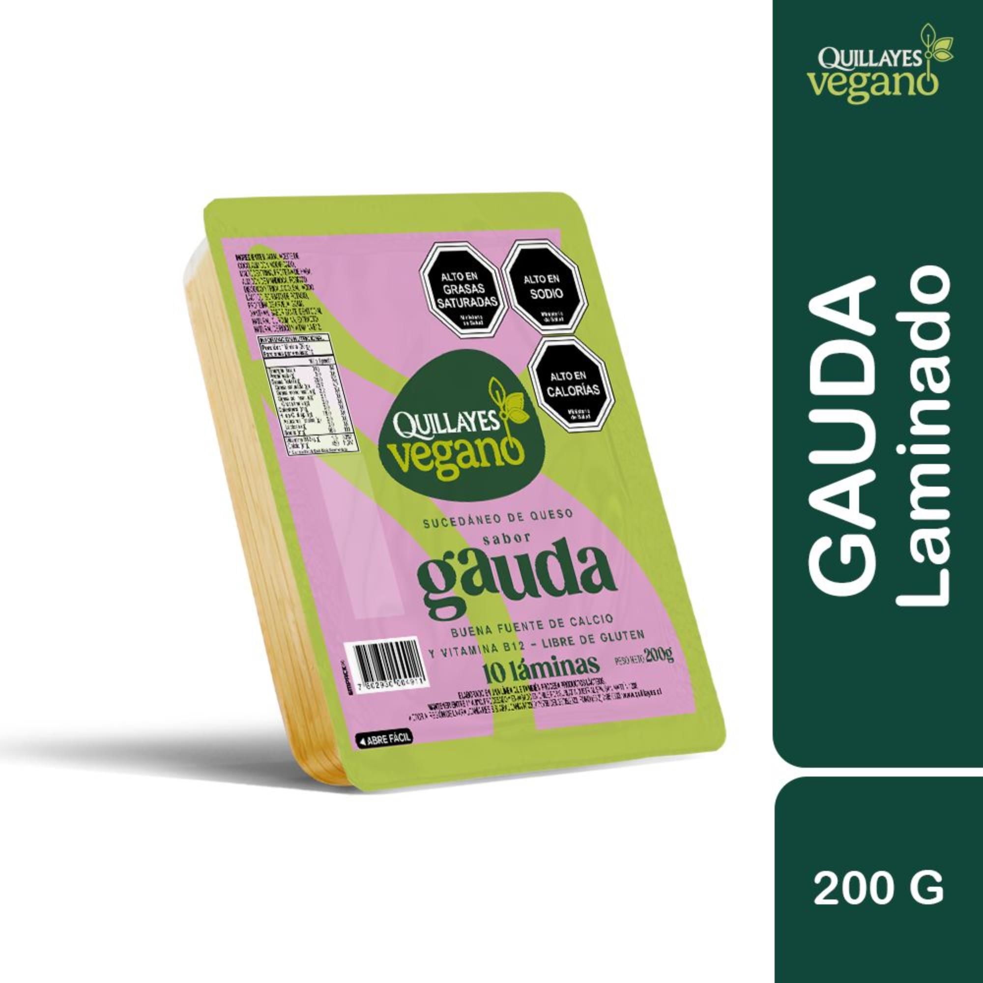 Sucedáneo De Queso Tipo Gauda (vegano) 200 g Quillayes