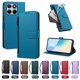 thumbnail image 4 of Funda con Billetera para [Motorola Edge 70 Fusion] con Bolsillo Zipper y Tarjetero Azul lago, 4 of 6