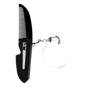 Genérico - Peine Plegable Para Barba Accesorio Portátil Fácil De Manejar Fácil De Usar Con Espejo Estilo A