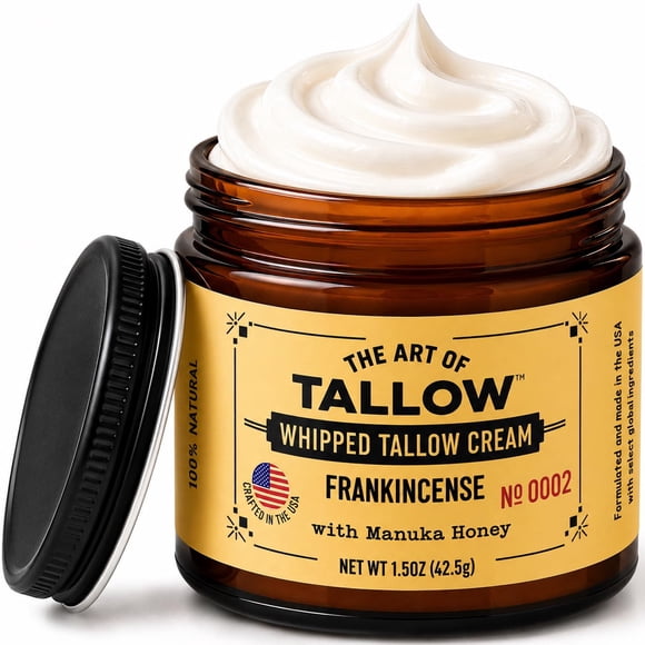 Hidratante facial The Art of Tallow – Incienso – 42,5 g