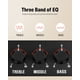 thumbnail image 5 of Amplificador para guitarra eléctrica Donner Mini 5W M-3 Wood con adaptador, 5 of 8