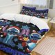 thumbnail image 2 of Merry Christmas Stitch 3 Piece Sets Full/Queen Size - Reversible Microfiber Quilts with Shams Soft Lightweight Bedspread Coverlet Comforter for All Season Bed Sheets, 2 of 4