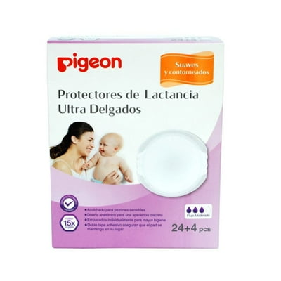 Protectores Mamarios De Lactancia Ultra Delgados 1 Un Pigeon
