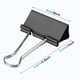 thumbnail image 2 of Material de oficina Binder Clips Ufmarine, extra grande, 5 cm (40 unidades), 2 of 7