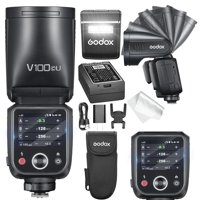 Flash Godox V100 C 100Ws Ttl Para Canon Eos Con Pantalla Táctil