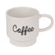 thumbnail image 1 of Tazón Loza Blanco & CARACTER(34) & Coffee& CARACTER(34) & 300ml 9x8.8cm, 1 of 2