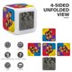 thumbnail image 3 of Wiggles Theme 7 Colors Alarm Clock Digital Led Alarm Clock Gifts For Kids Friends Family, 3 of 6