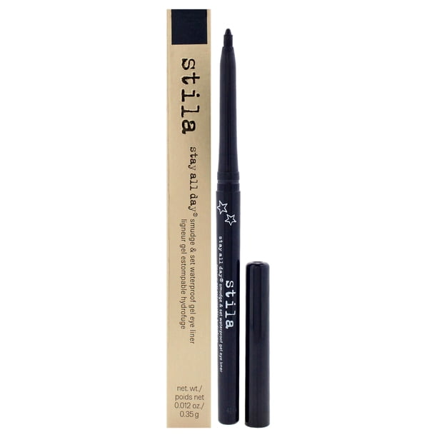 Delineador de Ojos en Gel Resistente Al Agua, Duradero y Duradero, con Efecto Difuminado y Fijación, Color Zafiro Intenso.